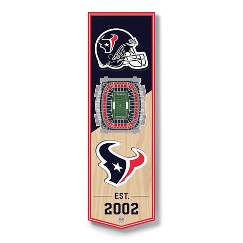 Image of YouTheFan NFL 3D Stadium Banner - 6x19