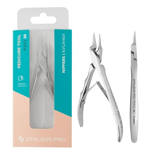 STALEKS PRO Pinza professionale per unghie incarnite, 18 mm. Pedicure speciali. PODO 30-18 mm
