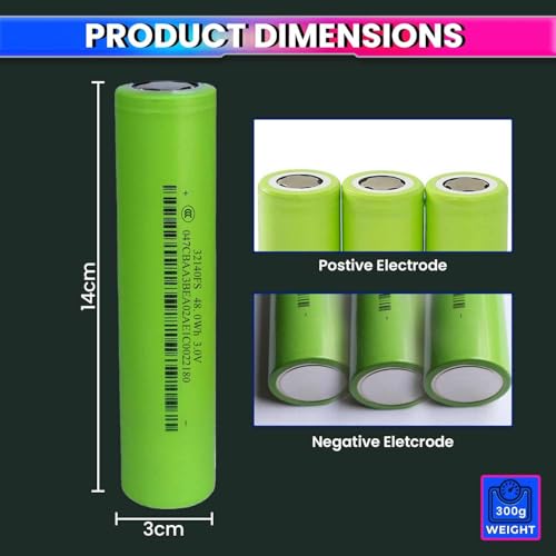 Image of amiciSmart LiFePO4 32140 - 3.2V 15000mAh, High-Capacity Rechargeable Battery for Solar, RV, and Backup Power Applications