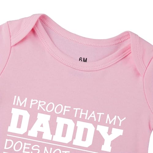Image of Hi Daddy Bodysuit for Baby Hello Daddy Pregnancy Announcement for Husband I Love Daddys Baby Romper