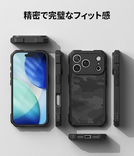 Ringke iPhone 17 Pro ケース RUGGED GEAR の商品画像 6