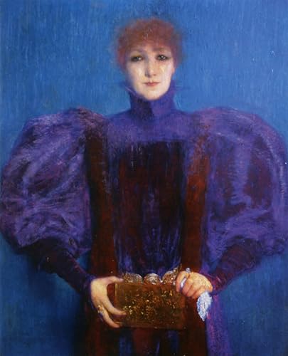 Affiche Sarah Bernhardt Lorenzaccio Walter Spindler Poster Toile Décoration Bureau
