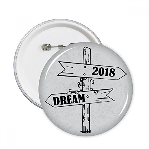 Cadeau 5pcs broches multicolores pour célébrer la nouvelle année avec style