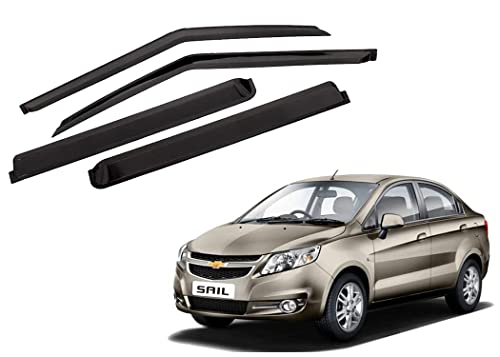 Image of CAR SAAZ Unbreakable Door Visor for Sail (2012-2014)(Set of 4Pcs)