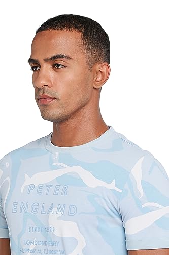 Image of Peter England Men Regular Fit T-Shirt