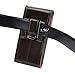 miadore Premium Leather Holster Case Fit for iPhone 13 12 11 11 Pro Max Xs Max, Vertical Pouch Carrying Case with Belt Clip and Loops for iPhone 8 Plus 7 Plus (Brown)