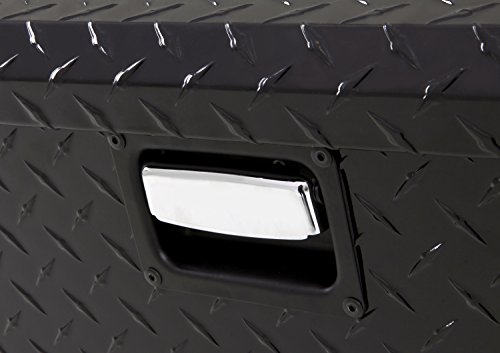 Lund 79307 72-Inch Aluminum Full Lid Cross Bed Truck Tool Box, Diamond Plated, Black #TOP1