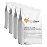 Bongiovanni Bontà Naturali Farine de Noix de Coco 1 kg (Lot de 4)