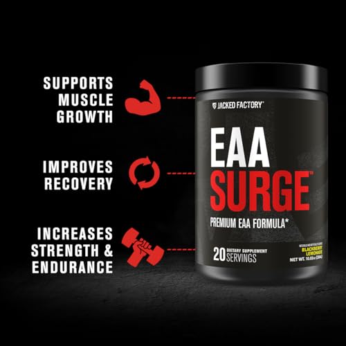 Jacked Factory EAA Surge Essential Amino Acids Powder