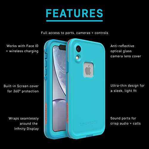 image for Lifeproof FRĒ SERIES Waterproof Case for iPhone Xr - Retail Packaging