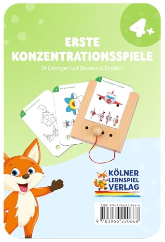 Der Lochkasten Erste Konzentrationsspiele: Kartensatz