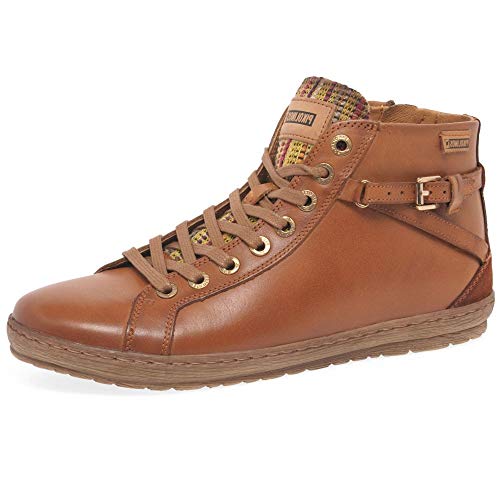 Baskets en cuir Lagos Pikolinos chaussure femme idéale pour voyager léger