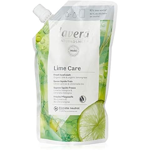 lavera Organic Lime Care Hand Wash Refill Cover