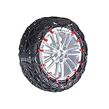 ASDFGH Schneeketten, für Autos, Katastrophen-Prävention Notfall, Winterzubehör, Schneeketten (Größe : 255/50R19)
