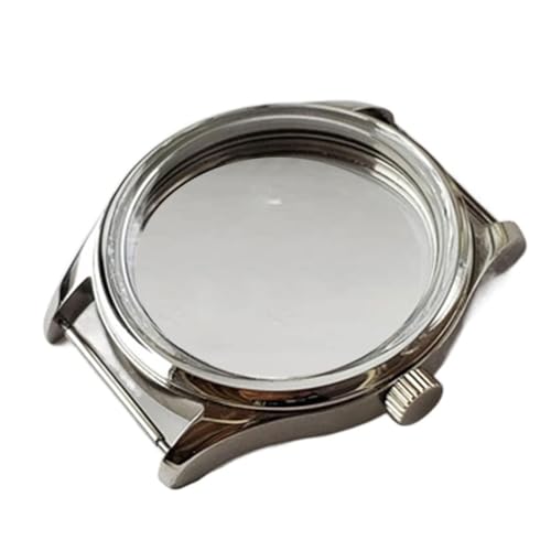 42mm�X�e�����X�X�`�[�����r���v�P�[�X�A���h�~�J�o�[�t���AETA6497/6498 ST3600�V���[�Y���[�u�����g�Ή�(Silver)