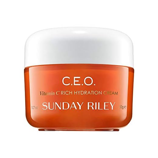 Sunday Riley C.E.O. Vitamin C Rich Hydration Cream Face Moisturizer