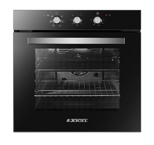 Horno encastrable JOCEL JFE014658, capacidad de 72 litros, 5 funciones + ECO, ventilador, clase A