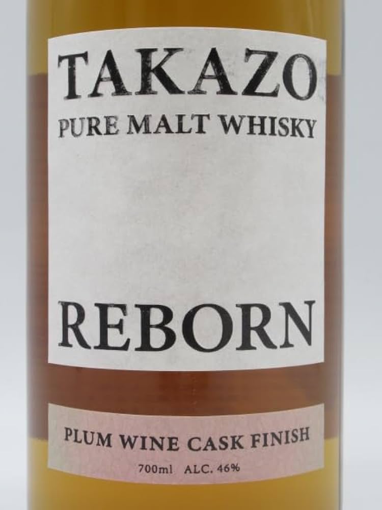 Amazon.co.jp: 高蔵蒸留所 明利 TAKAZO ピュアモルト ウイスキー