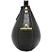 Meister SpeedKills Leather Speed Bag with Lightweight Latex Pocket - Black, Medium 9.5