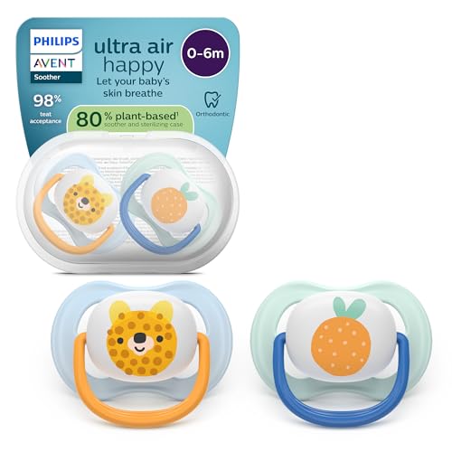 Philips Avent ultra air Schnuller – kiefergerecht geformtes Design, für...