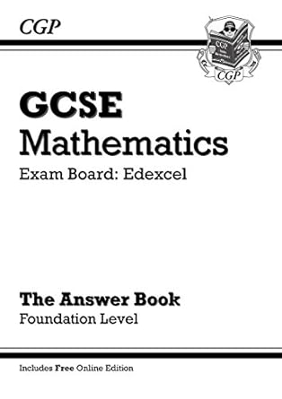 GCSE Maths Edexcel Linear Answers (for Workbook): Foundation Level