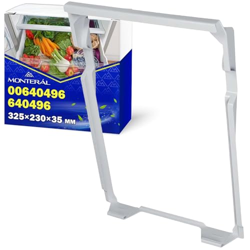 Halterung für Schublade Kühlschrank 325x230x35 mm mit dem Originalcode 00640496 640496 für Bosch für Siemens für Balay für Constructa - Garantie 10 Jahre - MONTERAL