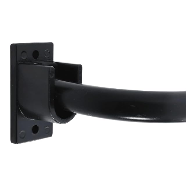 Foto 8 de 8 de vidaXL Soporte para Manta de Montura Negro Hierro
