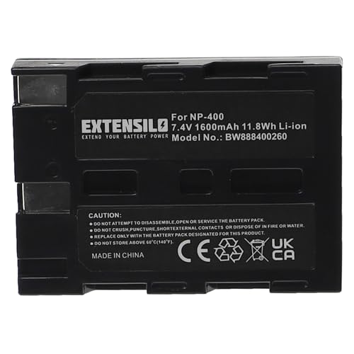 Batteria ad alta potenza | Capacità: 1600 mAh | Tensione: 7,4 V | Energia: 11,8 Wh | Tipo di cella: ioni di litio