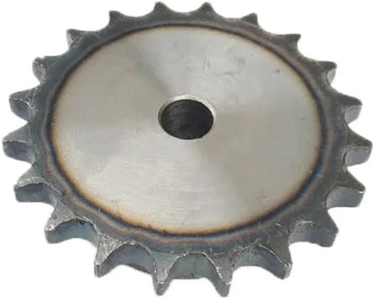Mechanical Roller Chain Sprockets Tooth Roller Chain Sprocket,1Pcs 06B Chain Gear 20/21/22/23/24/25/26/27/28/29/30 Teeth A3 Steel Industrial Convex Sprocket Process Hole Tooth Pitch 9.525mm