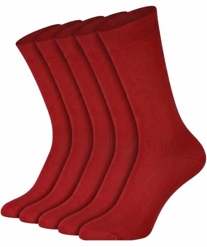 Image of Mysocks Unisex Extra Fine Combed Cotton Crew Socks |5 Pairs Set | Seamless Toe | Make Your Steps Enjoyable