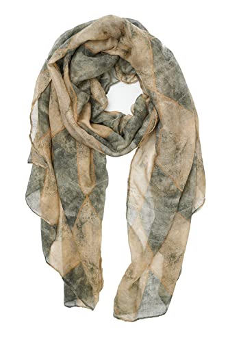 YOUR SMILE Ladies/Women's Lightweight Floral Print/Solid Color mixture...