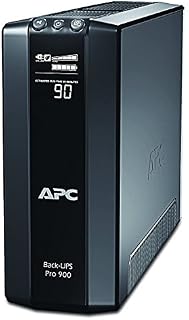 APC BR900G-GR Pro 900 AC 230 V 540 W 5 złączy wyjściowych USB UPS, czarny