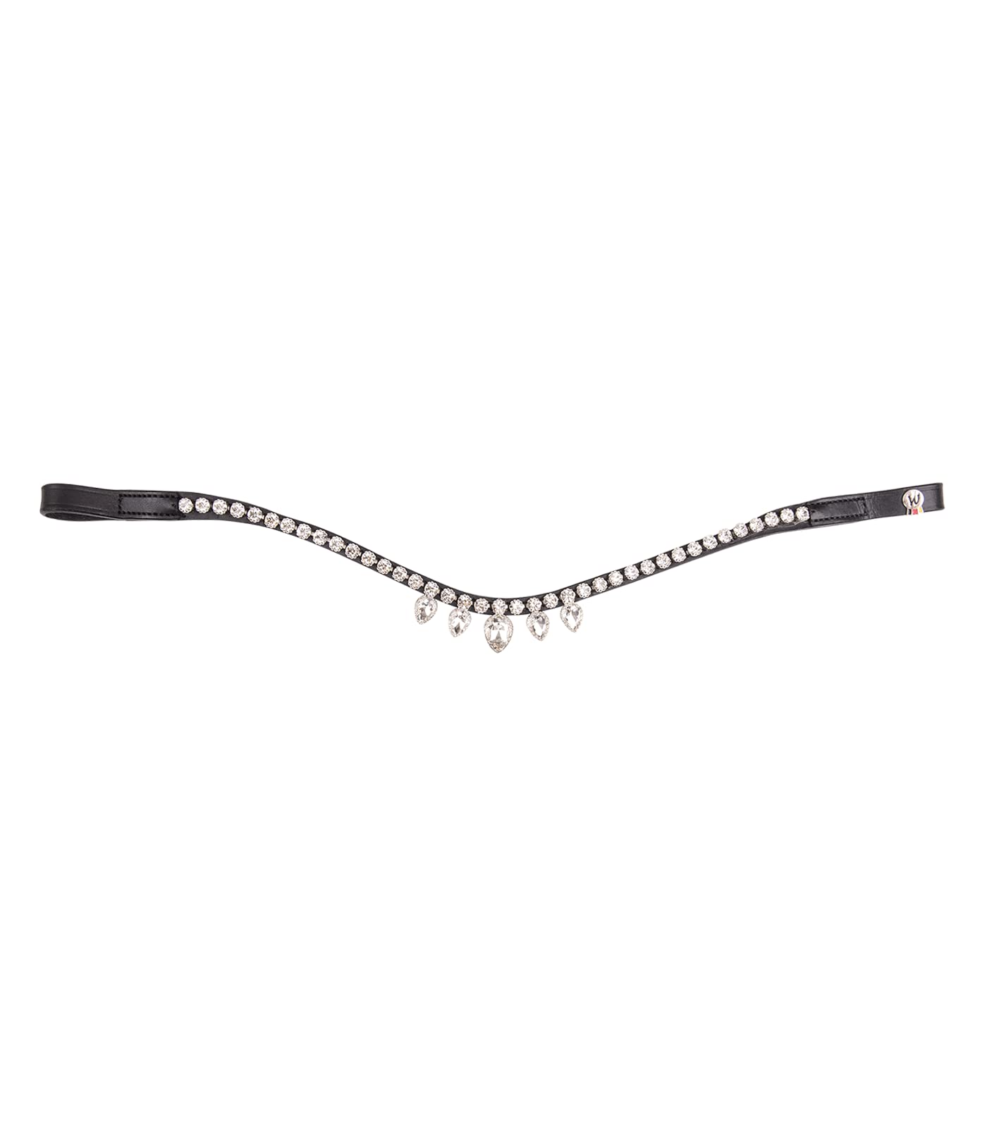 WALDHAUSEN Diadema X-Line - Curvo, Blanco, 1 unidad, Unisex, Adulto