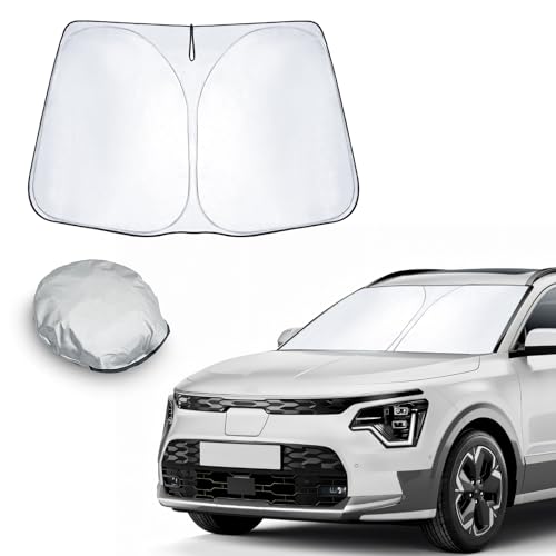 CDEFG Kompatibel mit Kia NIRO SG2 EV 2016-2023 2024 Sonnenschutz Abdeckungen