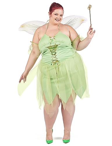 DEGUISE TOI Sexy Grünes Feen Kostüm in Plus Size - Grün