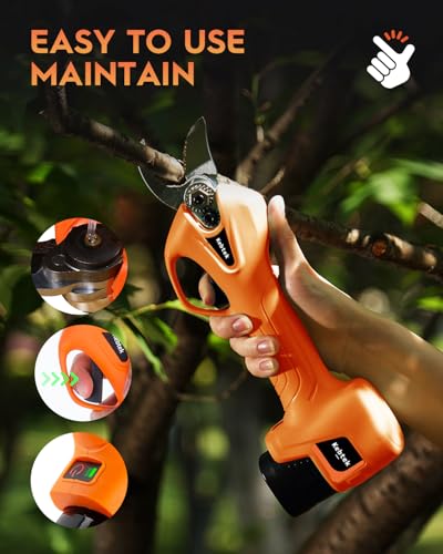 Image of Kebtek 25MM 16.8V Electric Pruning Shear YDN-B007 (Bare Tool Only)