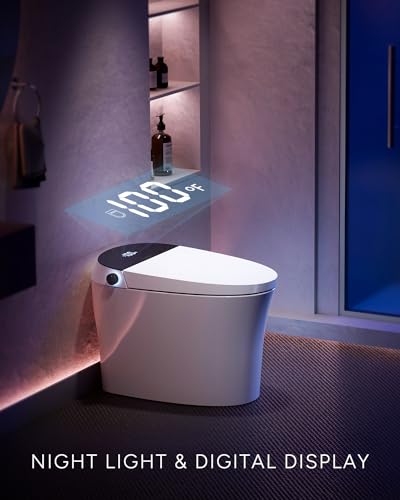 Canest Smart Bidet Toilet, Smart Toilet With Bidet Built In, Pump-Assisted Flush thumb #8