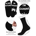 AOTHSO 4 Pieces Do Not Disturb I'm Gaming Hoodie Socks Hat Set Christmas Birthday Gifts for Teenage Boys Adult Gamer Gifts - Image 4