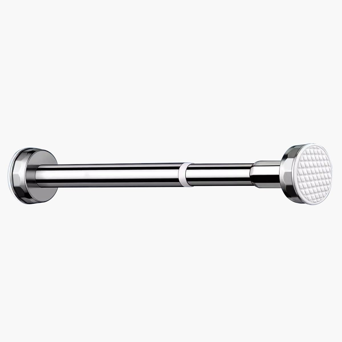 Tringle à Vêtements Dut Lourd Réglable Tringle De Penderie, Tube Industriel Acier Inoxydable Barre De Suspension De Vêtements/Tringles À Rideau De Douche, Pour Salle De Bain Fenêtres Chambres À Couch