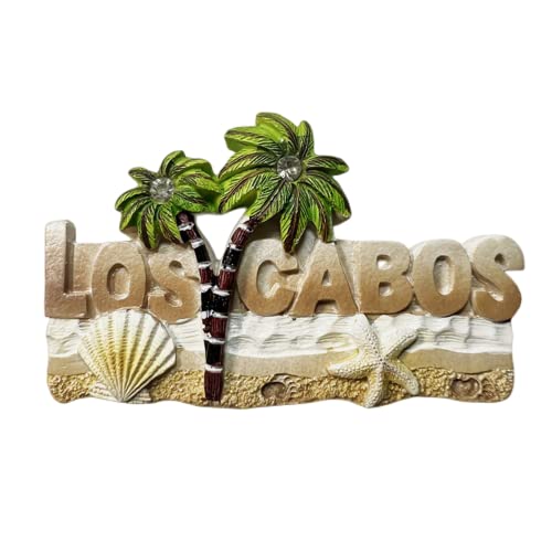 Imán decorativo para refrigerador Los Cabos México miniatura 2