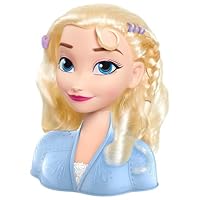 Disney Frozen 2 Elsa Styling Head, 14-pieces, Pretend Play, Kids Toys for Ages 3 Up by Just Play