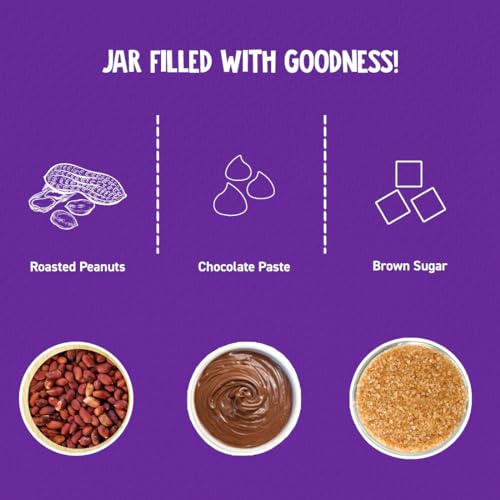 Image of ALPINO Chocolate Peanut Butter Crunch 2.5kg - Roasted Peanuts, Chocolate Paste, Brown Sugar & Sea Salt - 24g Protein, non-GMO, Gluten Free, Vegan - Plant Based Peanut Butter Crunchy