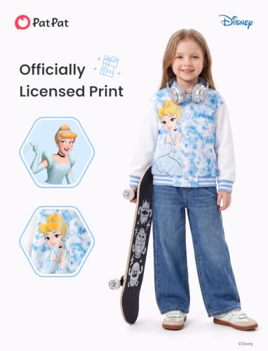 Image of Disney Girl & Boy Varsity Bomber Jacket Fall Sweatshirt Toddler to Big Kid