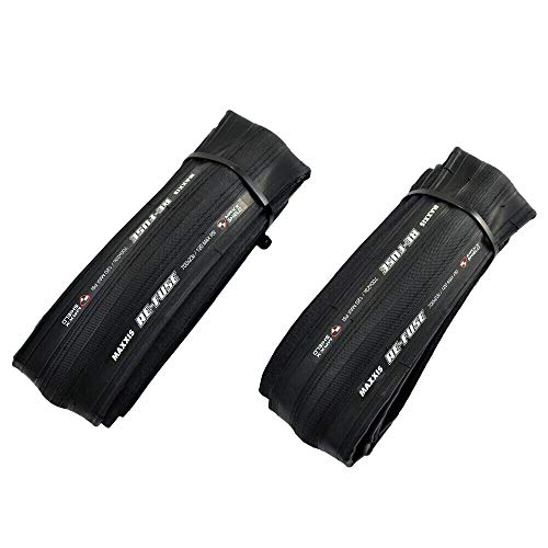 Maxxis Re-Fuse Tire Road Racing Clincher Vouwband 700x23C, Zwart, 2 Band, MX2004