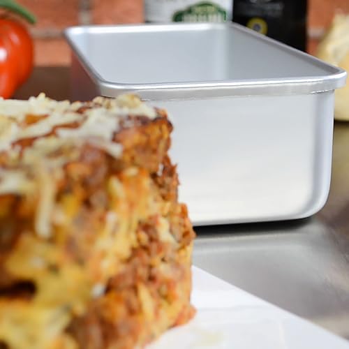 Fat Daddio's BP-5643 Anodized Aluminum Bread Loaf Pan, 9 x 5 x 2.5 inch - Thumbnail 5