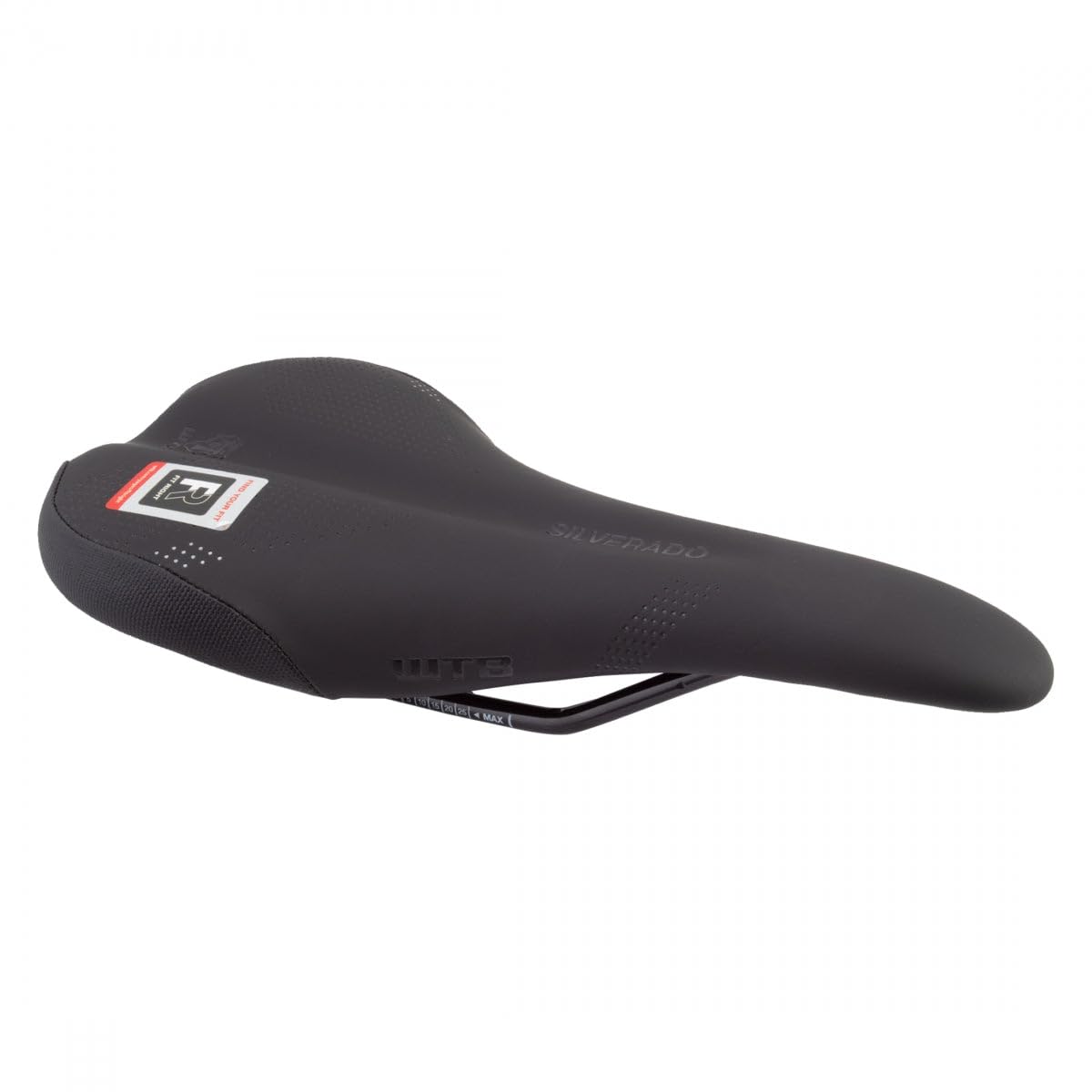 WTBSilverado Bike Saddle - Lightweight, Ergonomic Saddle with Microfiber Cover, Flex-Tuned Shell, and DNAx Padding – Perfect for Gravel, Adventure Road, Cross Country & Trail