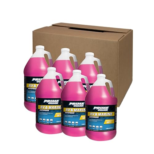 Prime Guard -50 RV & Marine Antifreeze 1 Gallon (Pack of 6)