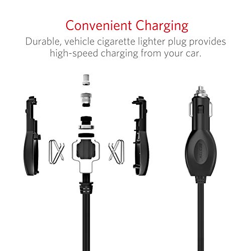 BESTEK 300W Power Inverter DC 12V to 110V AC Car Inverter with 4.2A Dual USB Car Adapter (Black)