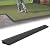 Ruedamann 6.6 Ft Threshold Transition Strip, 1 1/5"~1 2/5" Rise Rubber Threshold Ramp, Overlap Edge Reducer, Doorway Edge Trim and Mats for Laminate Doorway, Carpet, Floor, Tile