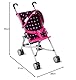 Kinderplay Puppenwagen | Puppenbuggy | Puppenwagen ab 2 Jahre - Puppenwagen ab 1 Jahr | Puppen Buggy | Buggy Puppe | Puppenbuggy ab 2 Jahre | Puppenbuggy ab 1 Jahr, Model KP0290R